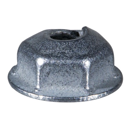 MIDWEST FASTENER #10-24 x 1/2" Zinc Plated Steel Coarse Thread Washer Lock Nuts 15PK 933584
